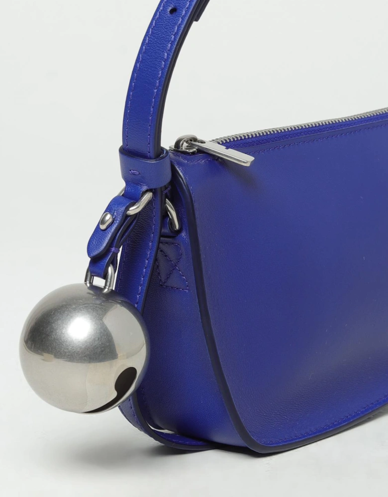 Crescent Leather Shoulder Bag