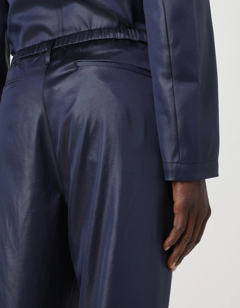 RelaxedFit Satin Trousers