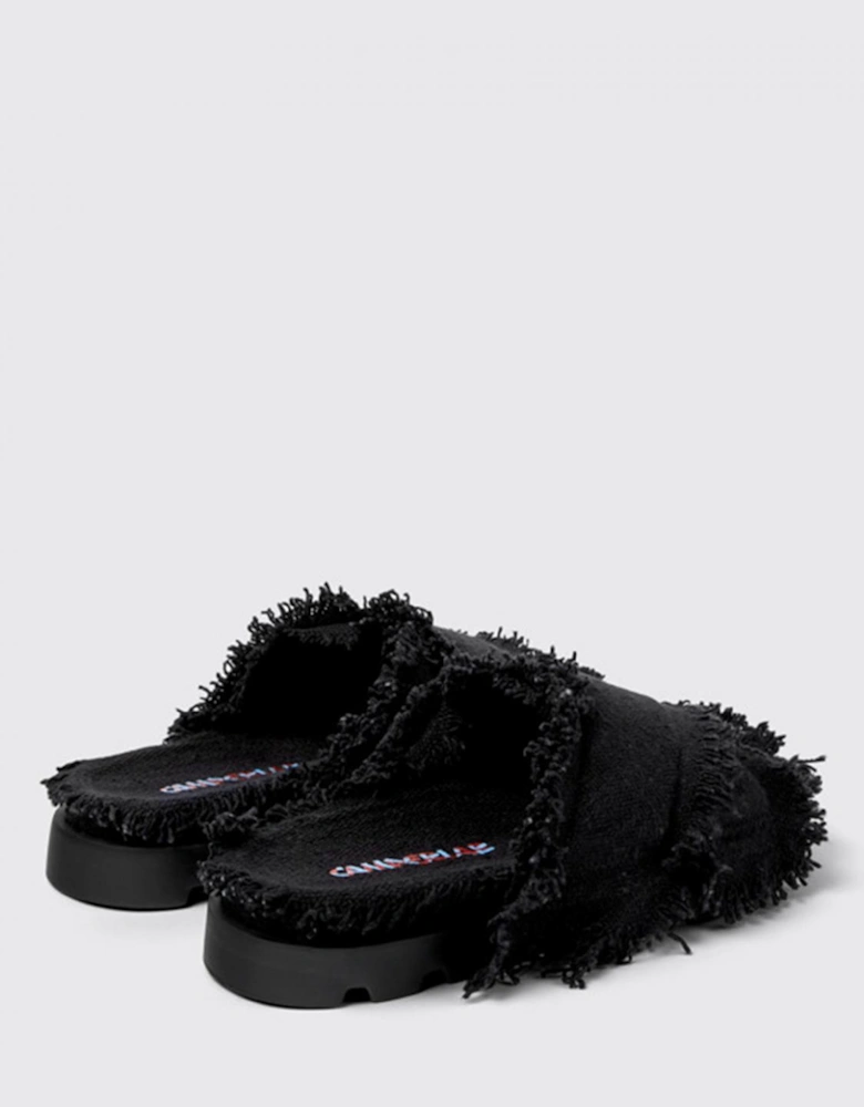 Brutuss Sandal Frayed Canvas
