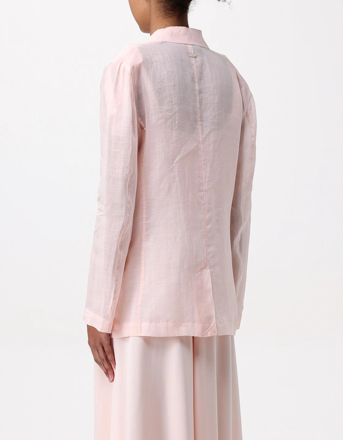 Linen DoubleBreasted Blazer