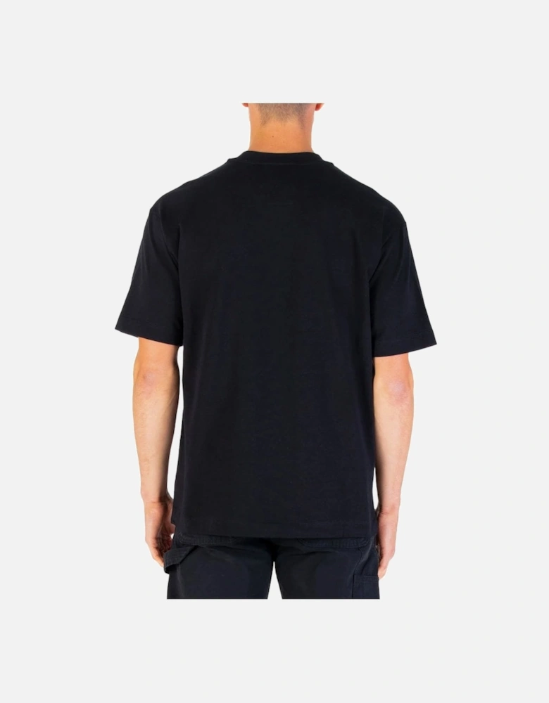 Clarke Crew Neck T Shirt Black