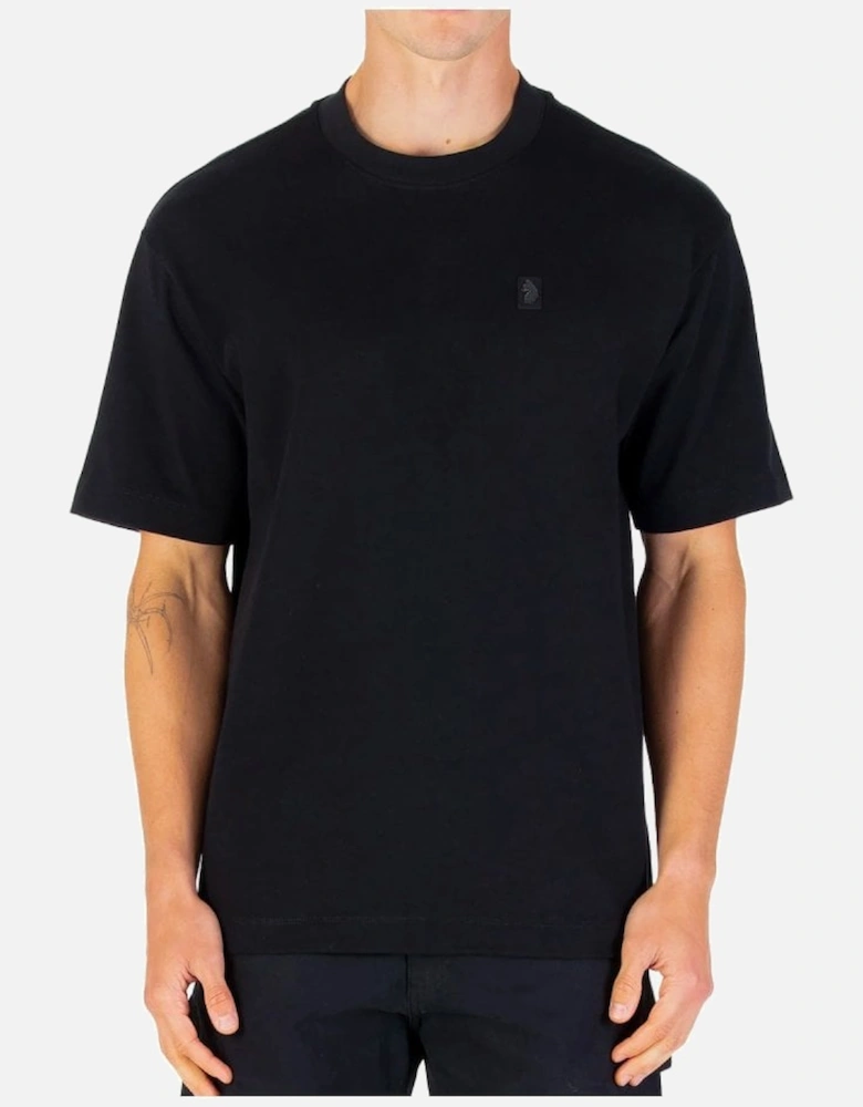 Clarke Crew Neck T Shirt Black