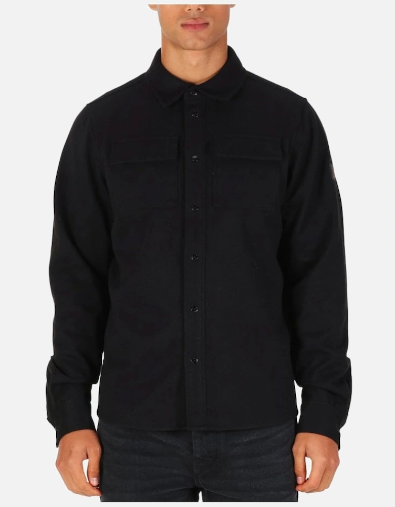 Ettrick Overshirt Black