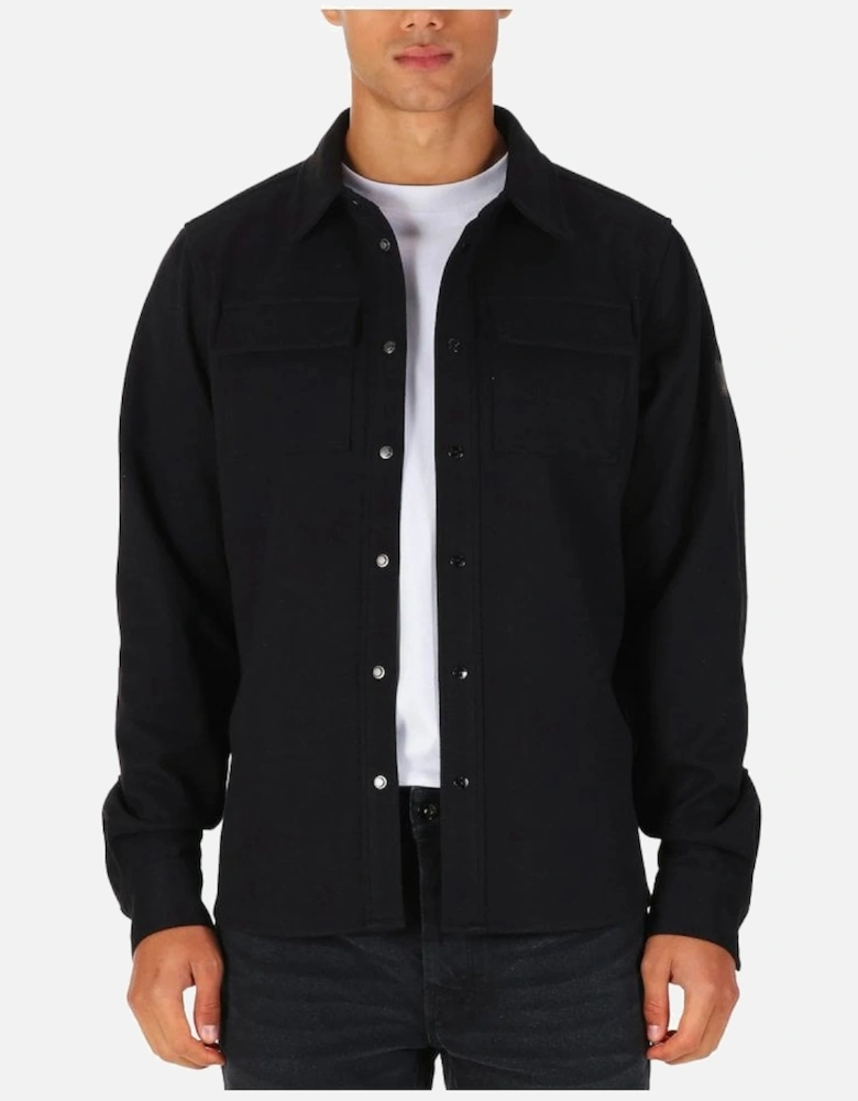 Ettrick Overshirt Black