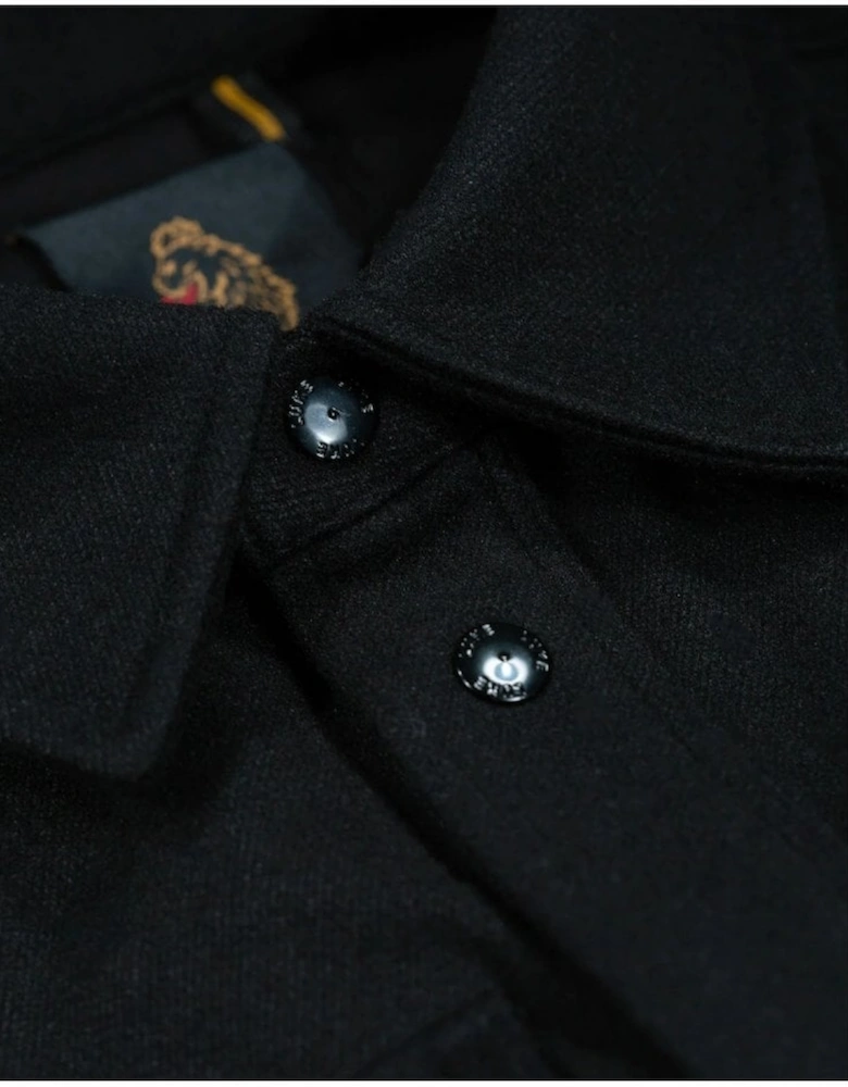 Ettrick Overshirt Black