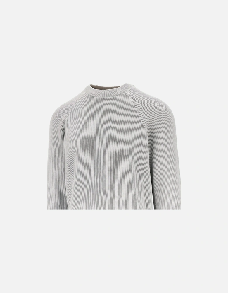 CREWNECK RIBBED SWEATER