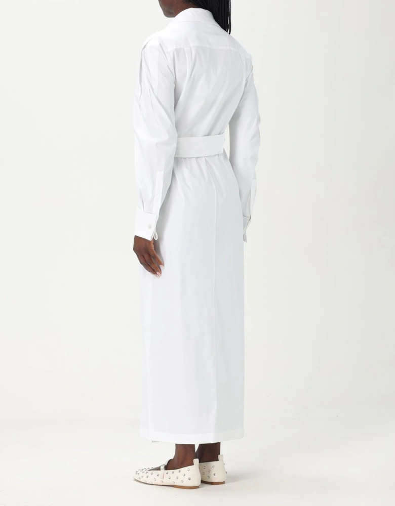 Shirt Dress Wrap Style Poplin
