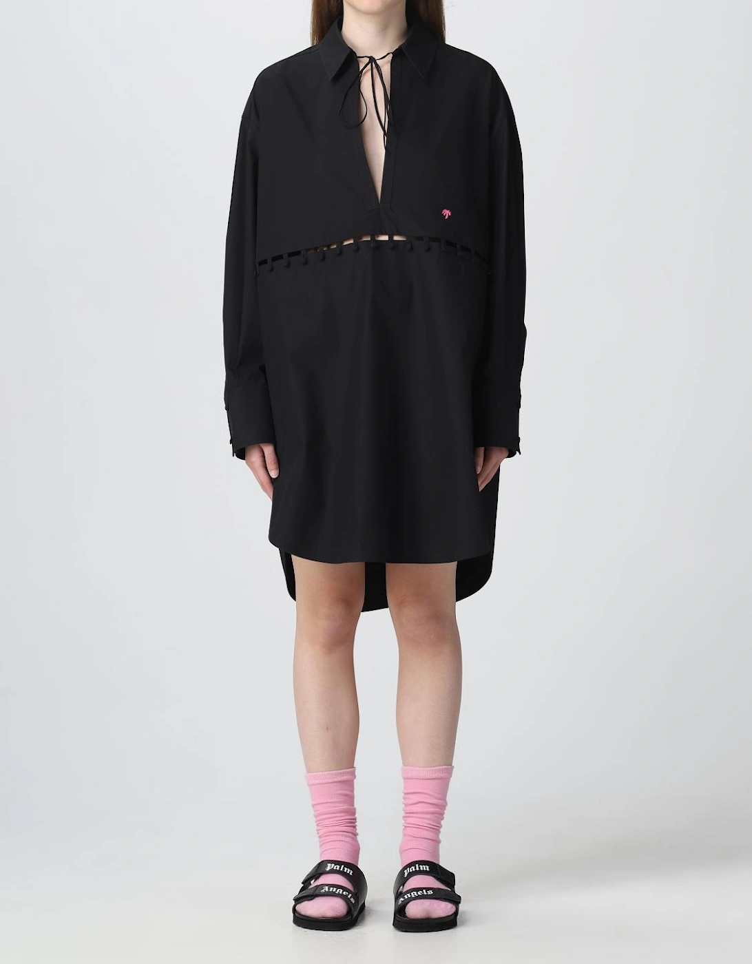 Shirt Dress with Cutouts, 5 of 4