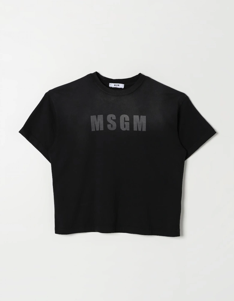 Kids Cropped TShirt Logo
