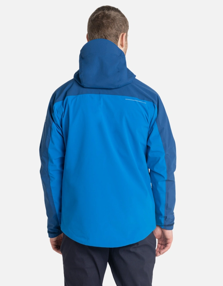 Mens Gryffin Contrast Panel Waterproof Jacket