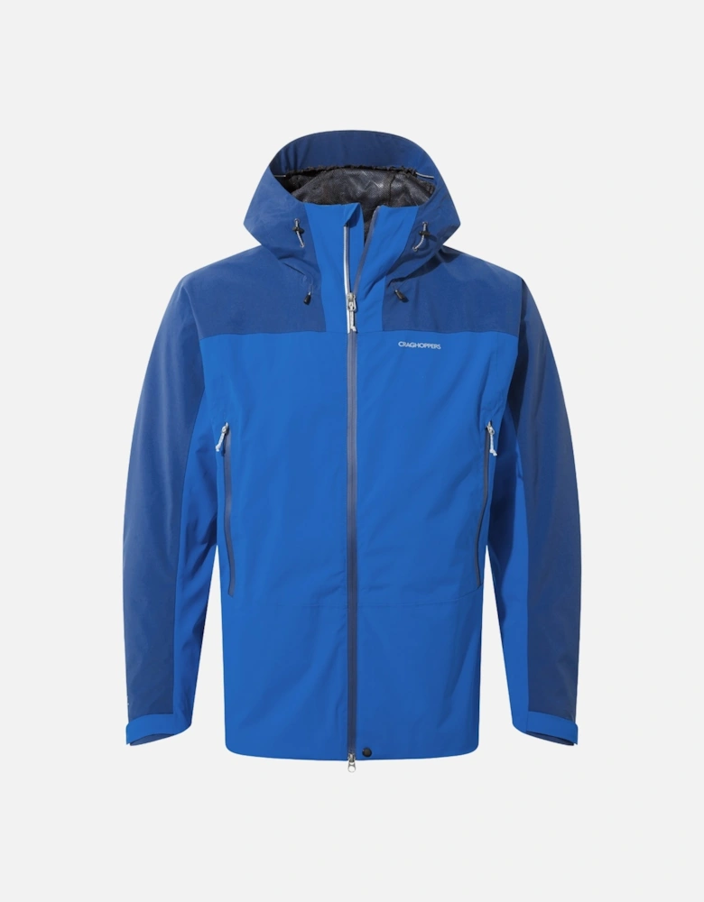 Mens Gryffin Contrast Panel Waterproof Jacket