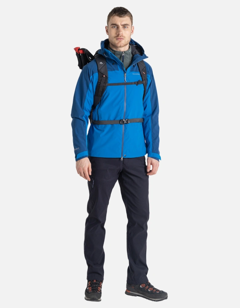 Mens Gryffin Contrast Panel Waterproof Jacket
