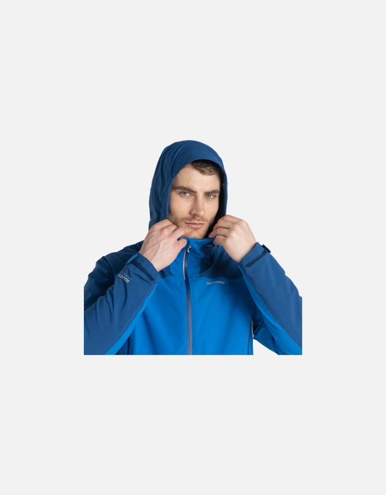 Mens Gryffin Contrast Panel Waterproof Jacket