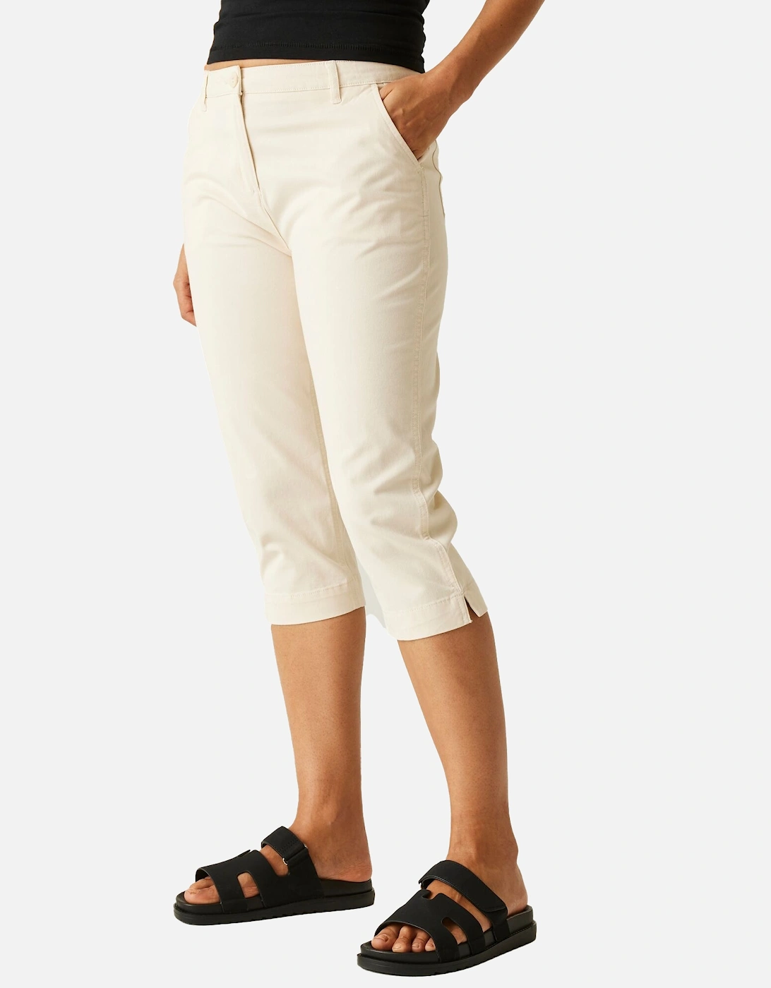 Womens/Ladies Bayletta Capri Trousers, 4 of 3