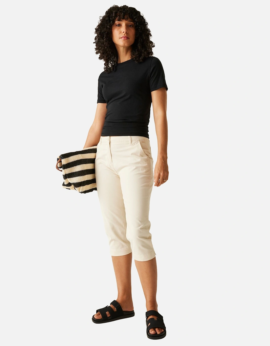Womens/Ladies Bayletta Capri Trousers