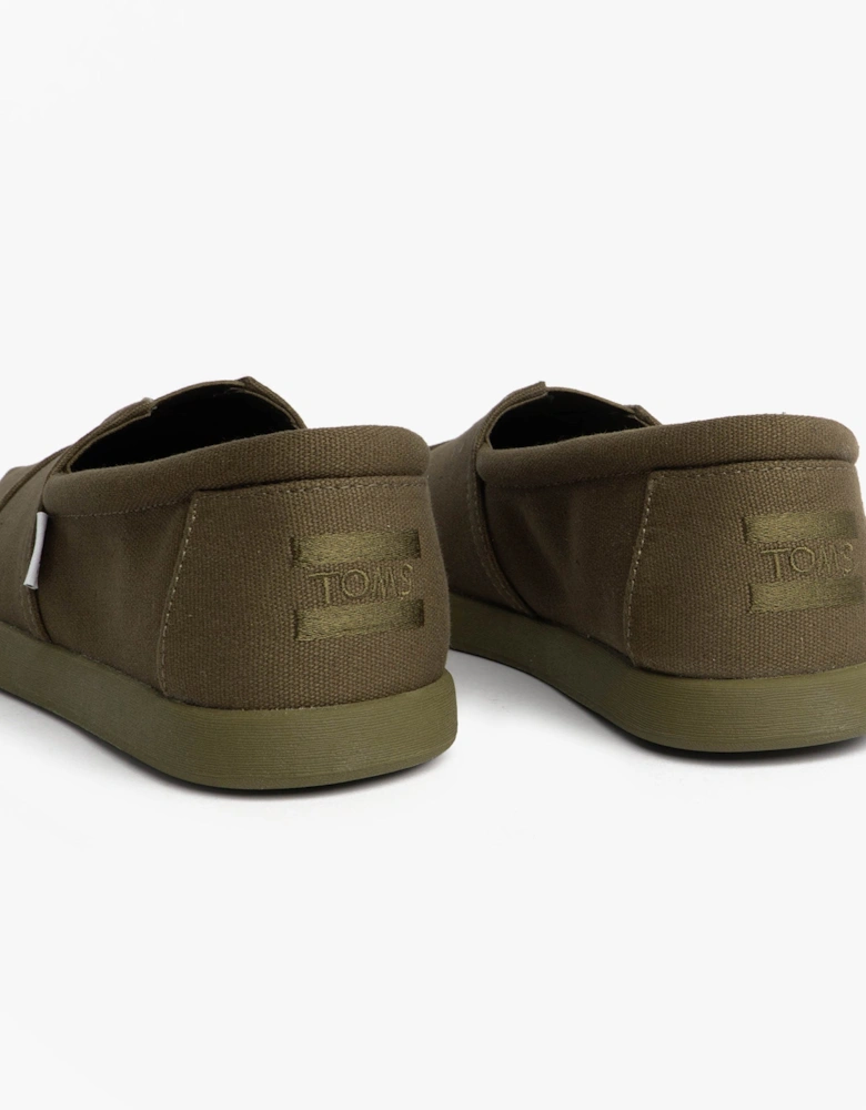 ALP FWD Mens Cotton Espadrille Olive