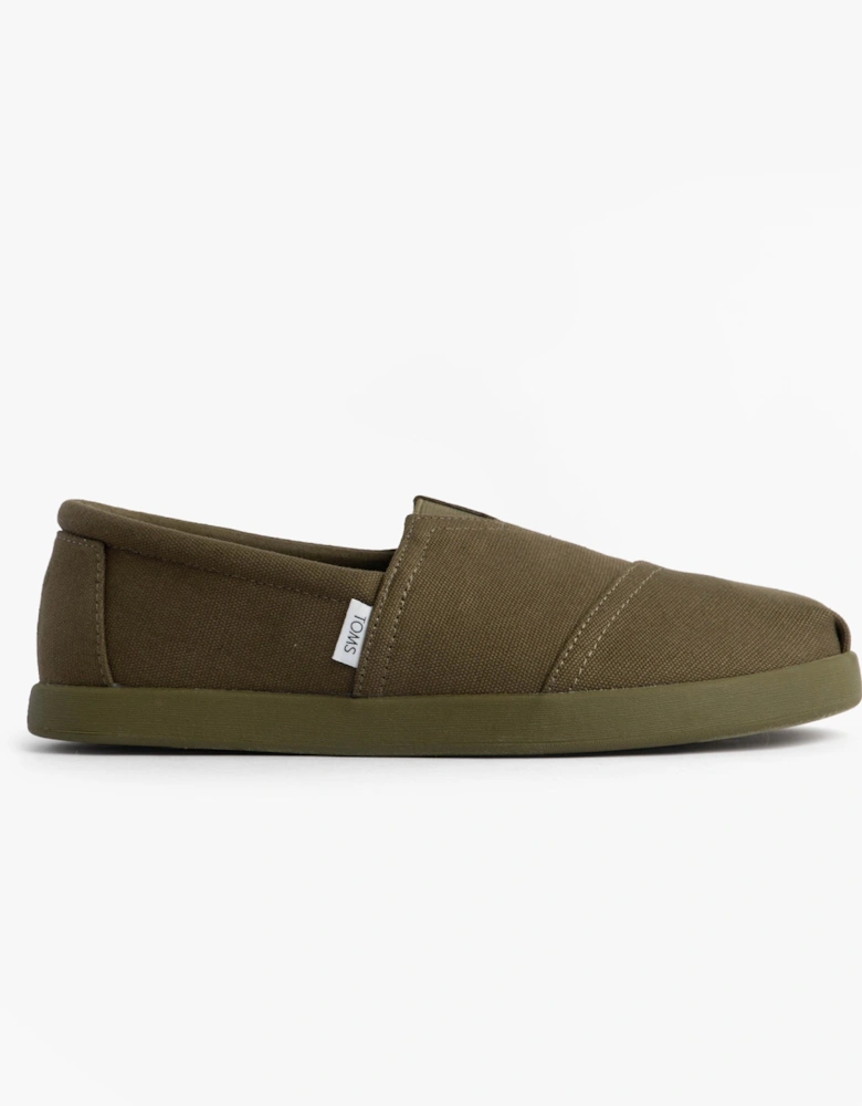 ALP FWD Mens Cotton Espadrille Olive