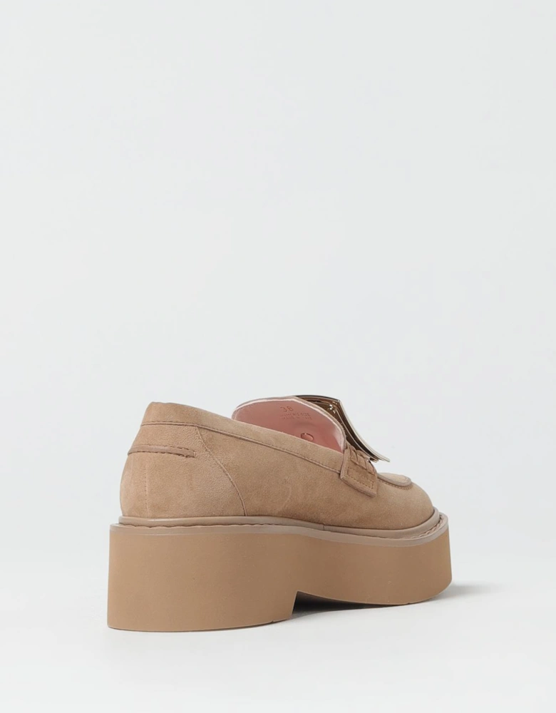 Viv Run Suede Platform Loafers