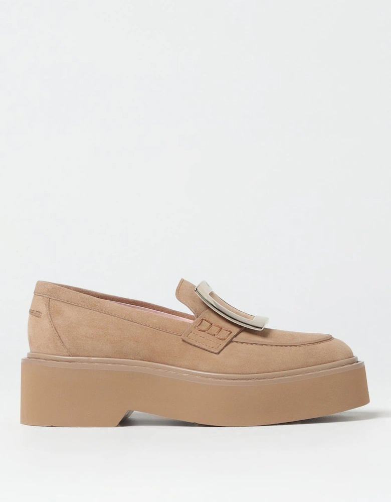 Viv Run Suede Platform Loafers