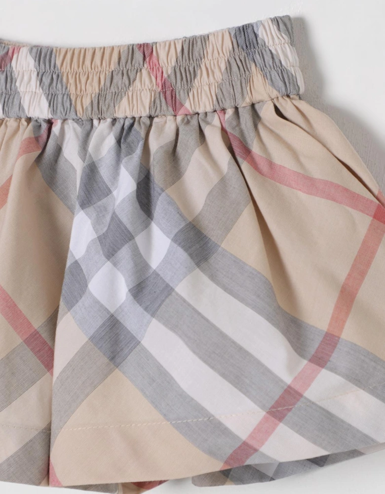 Infant Plaid Shorts
