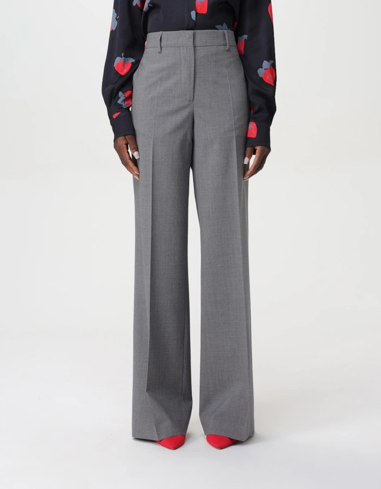Tailored Wide Leg Trousers