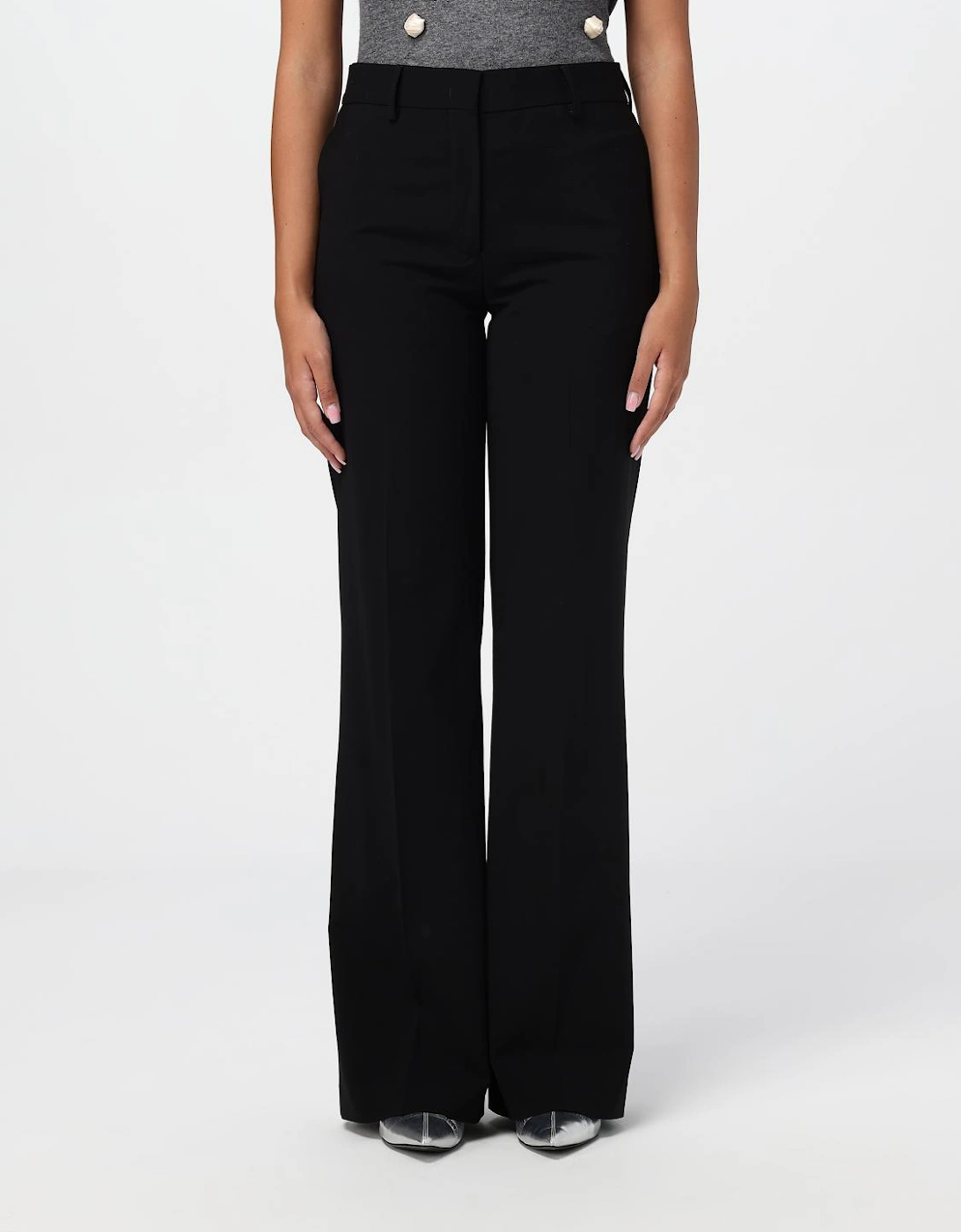 Tailored Wide Leg Trousers