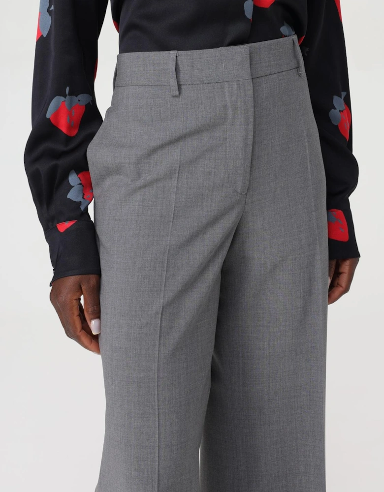 Tailored Wide Leg Trousers