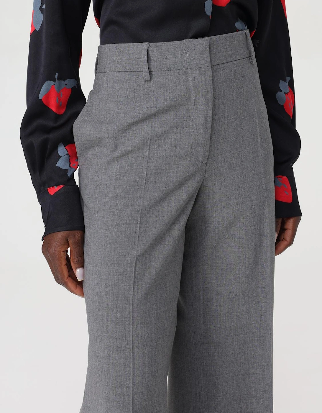 Tailored Wide Leg Trousers