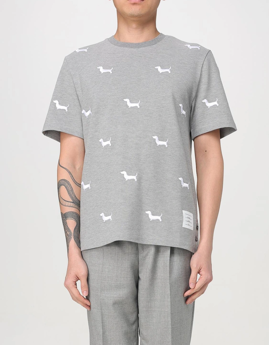 Dachshund Print Short Sleeve Tee, 8 of 7