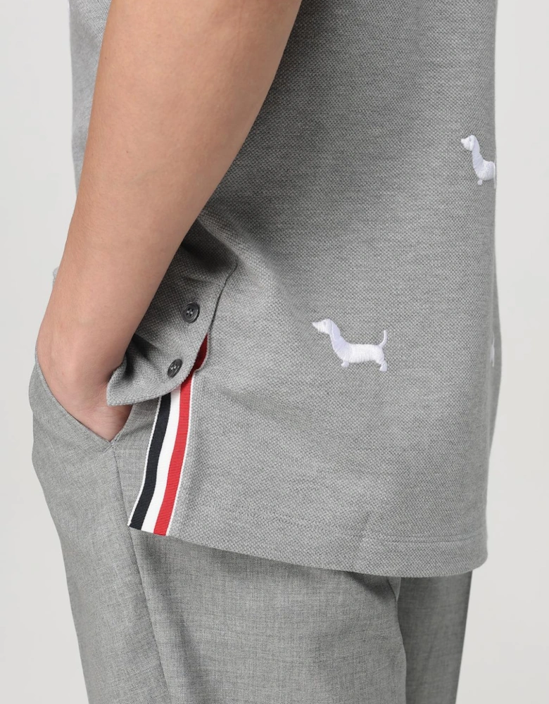Dachshund Print Short Sleeve Tee