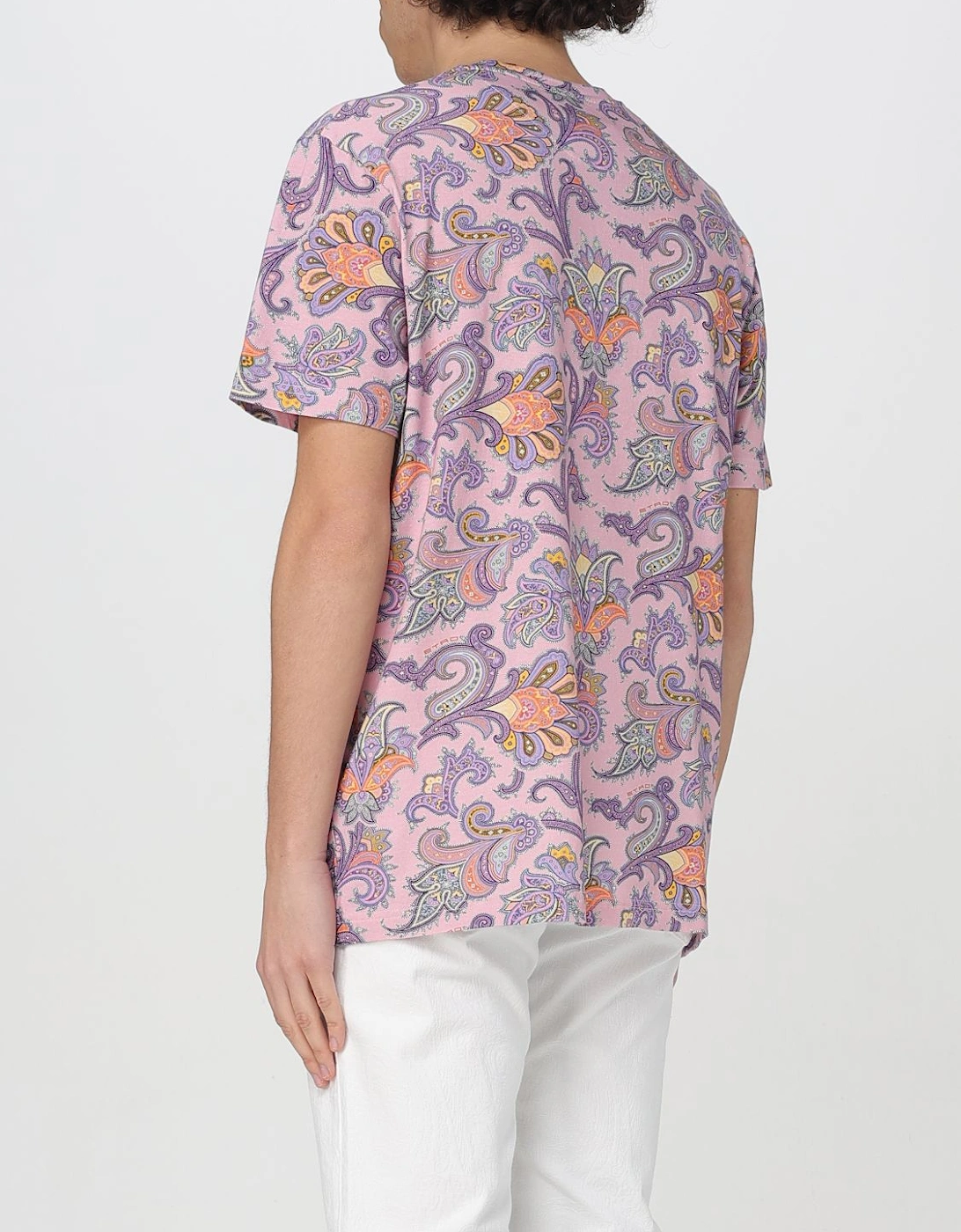 Paisley Print Short Sleeve Tee