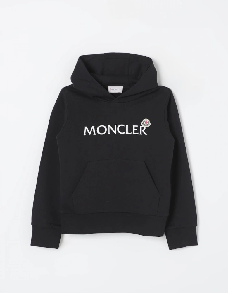 Kids Hooded Sweatshirt Logo Print