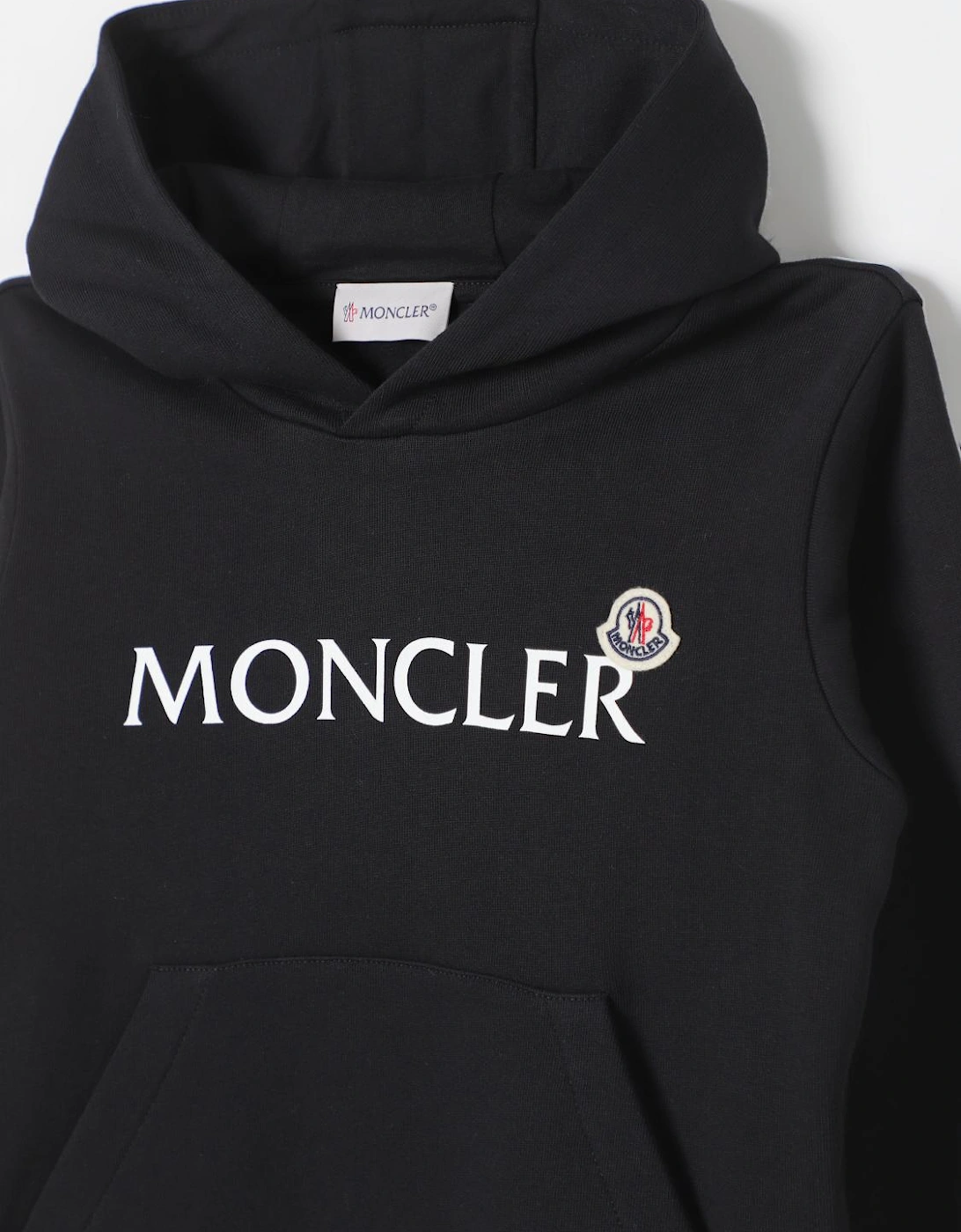 Kids Hooded Sweatshirt Logo Print