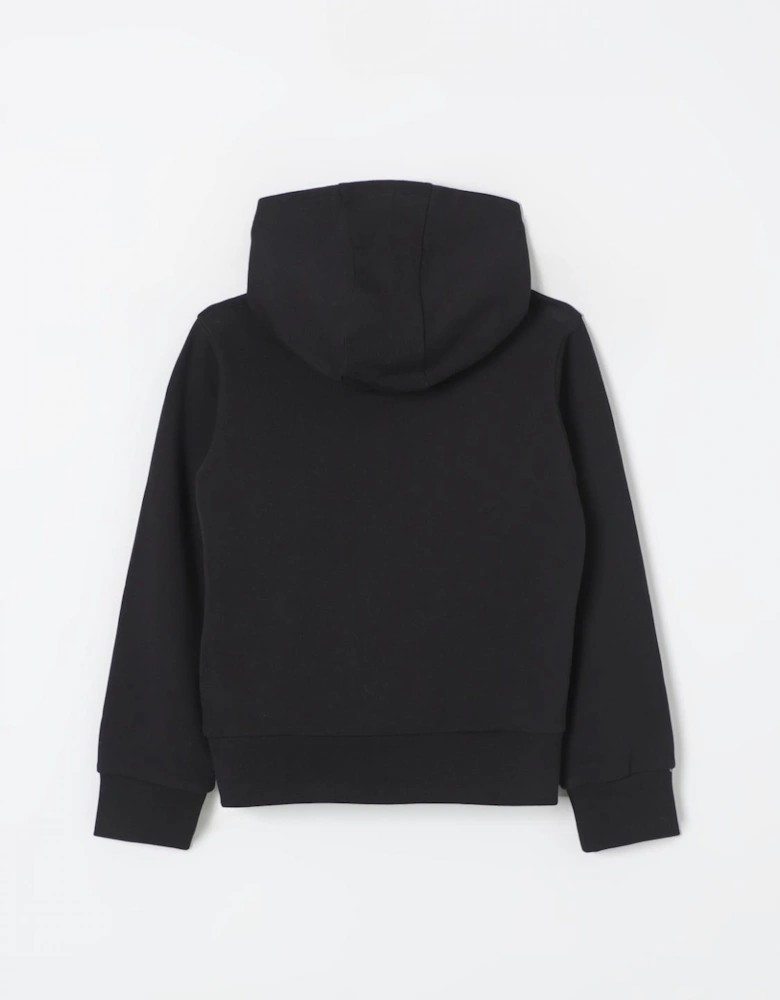 Kids Hooded Sweatshirt Logo Print