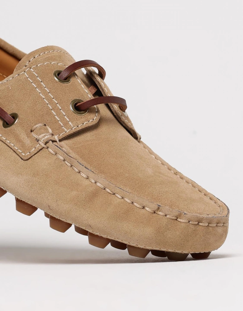 Suede Leather Boat Shoes