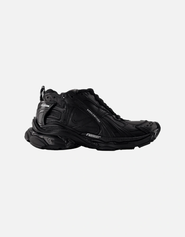 Runner Ripstop Synthetic Sneakers with Lace-Up Closure