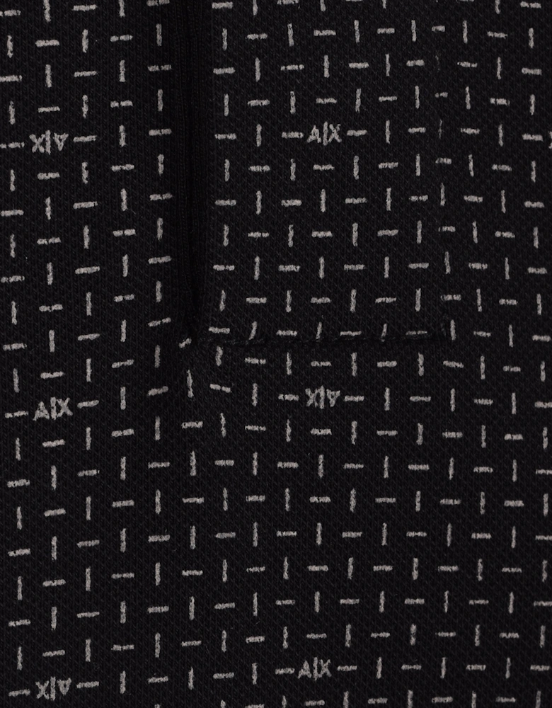 Polo Shirt Black/Pattern