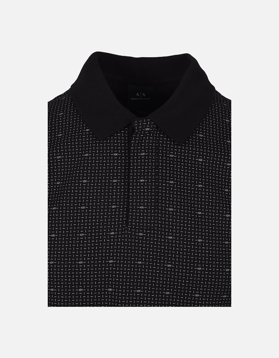 Polo Shirt Black/Pattern