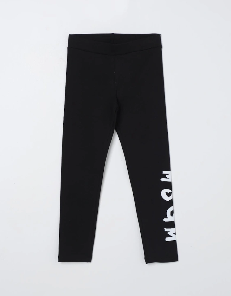 Kids Leggings Side Logo