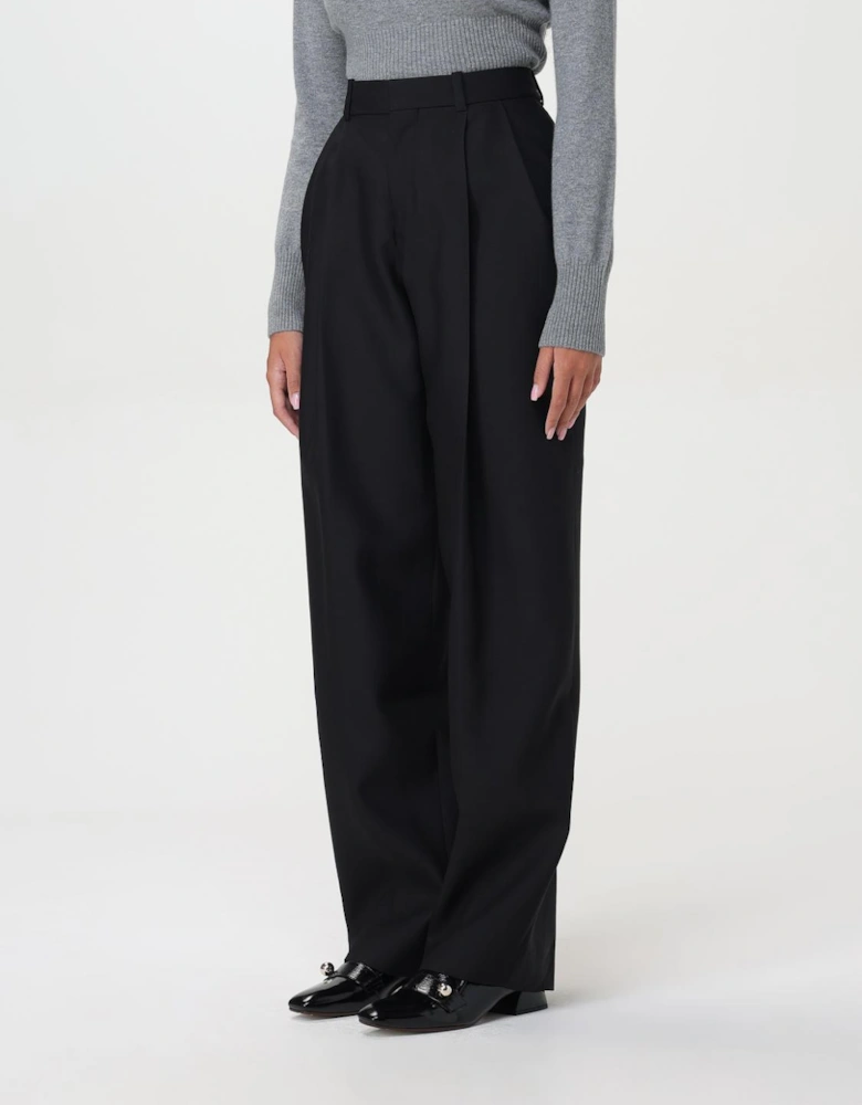 Camille HighWaisted Pleated Trousers