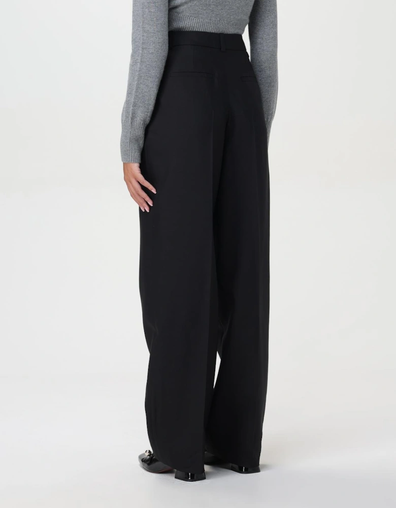 Camille HighWaisted Pleated Trousers