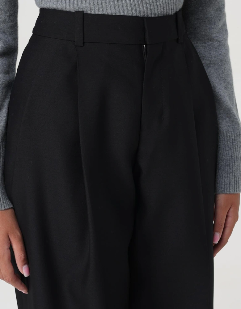 Camille HighWaisted Pleated Trousers