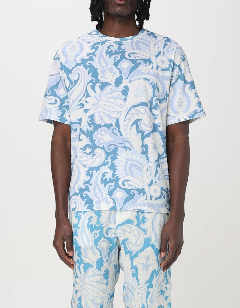 Paisley Print Cotton TShirt