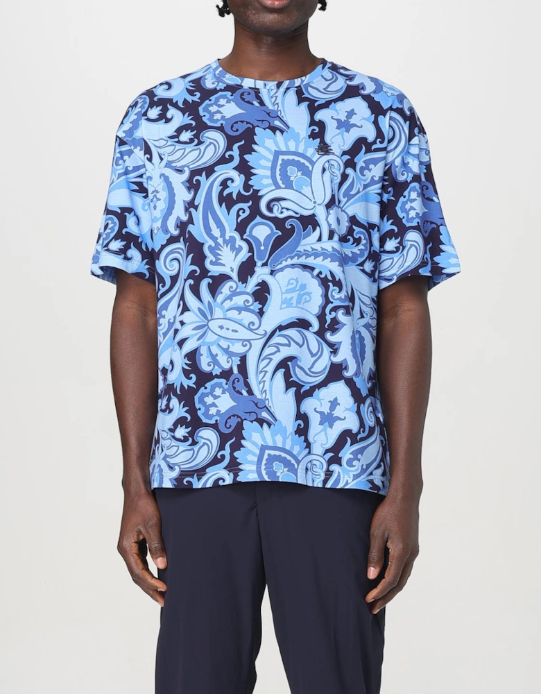 Paisley Print Cotton TShirt