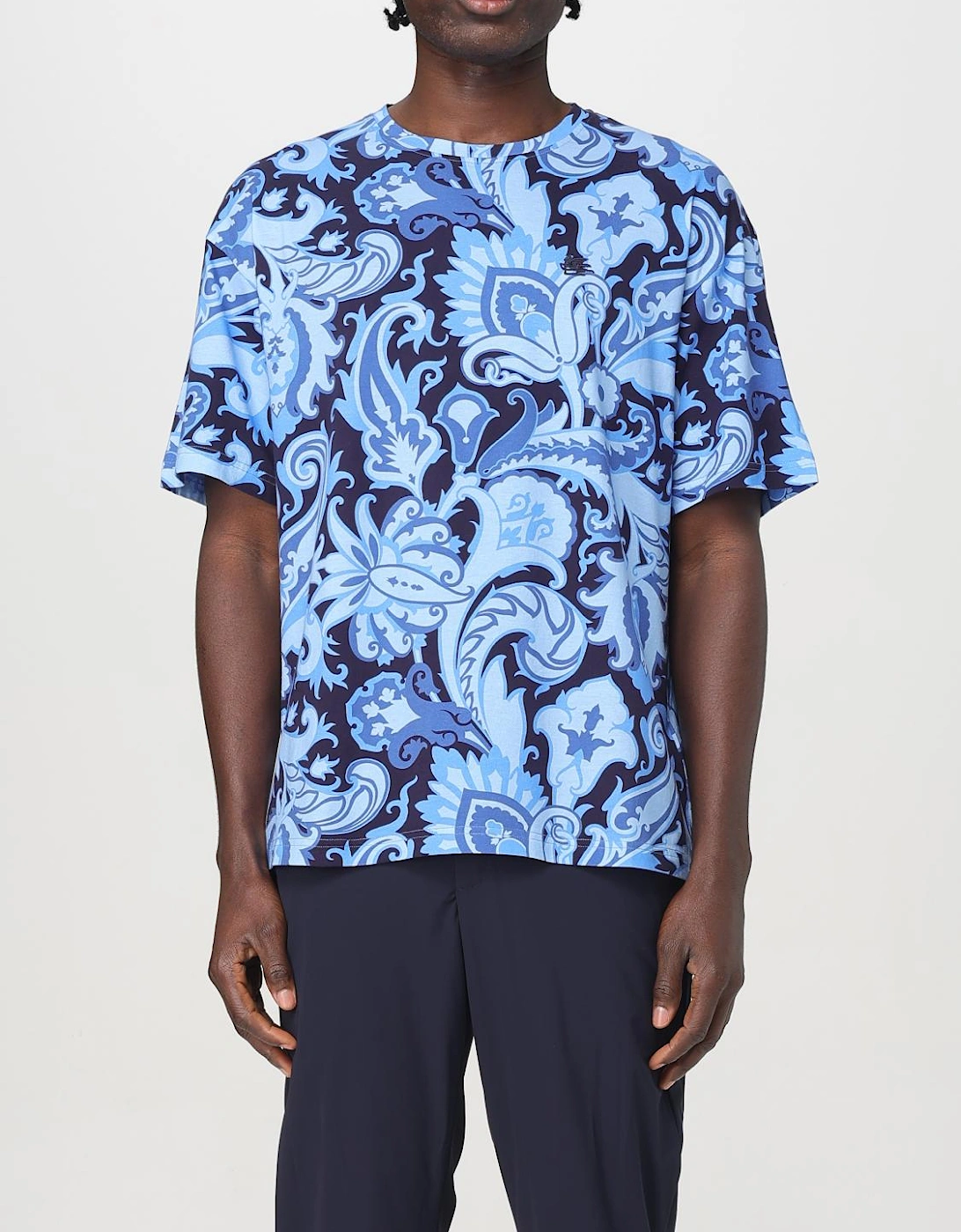 Paisley Print Cotton TShirt