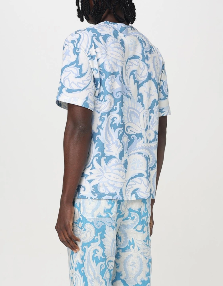 Paisley Print Cotton TShirt