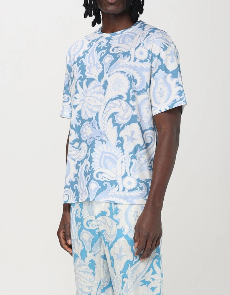 Paisley Print Cotton TShirt