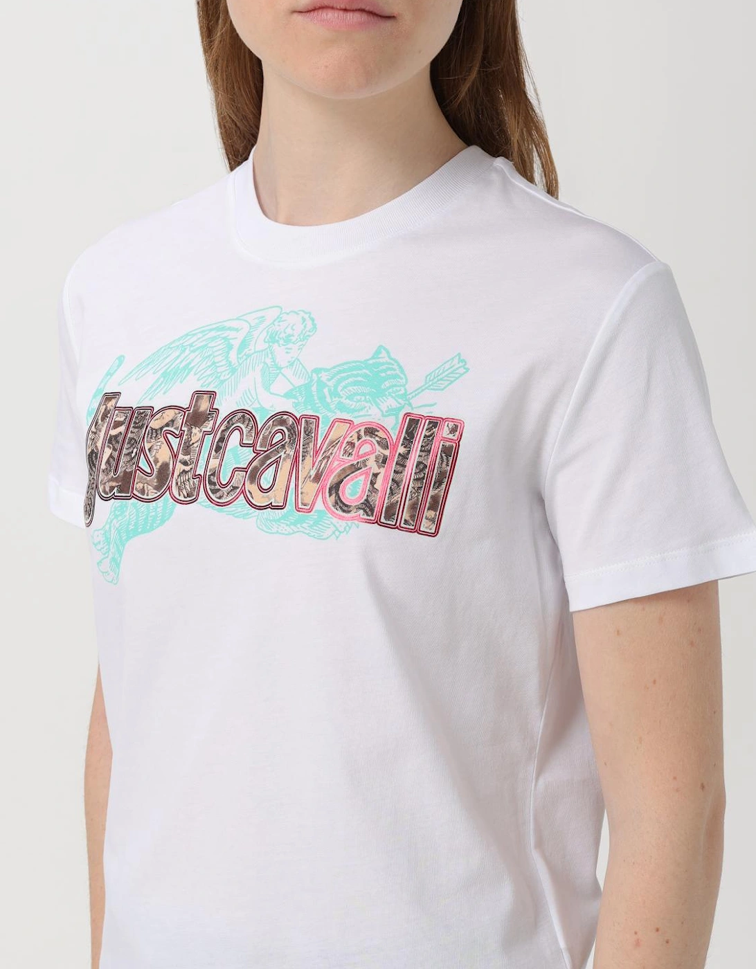 Angel Print Cotton Tee