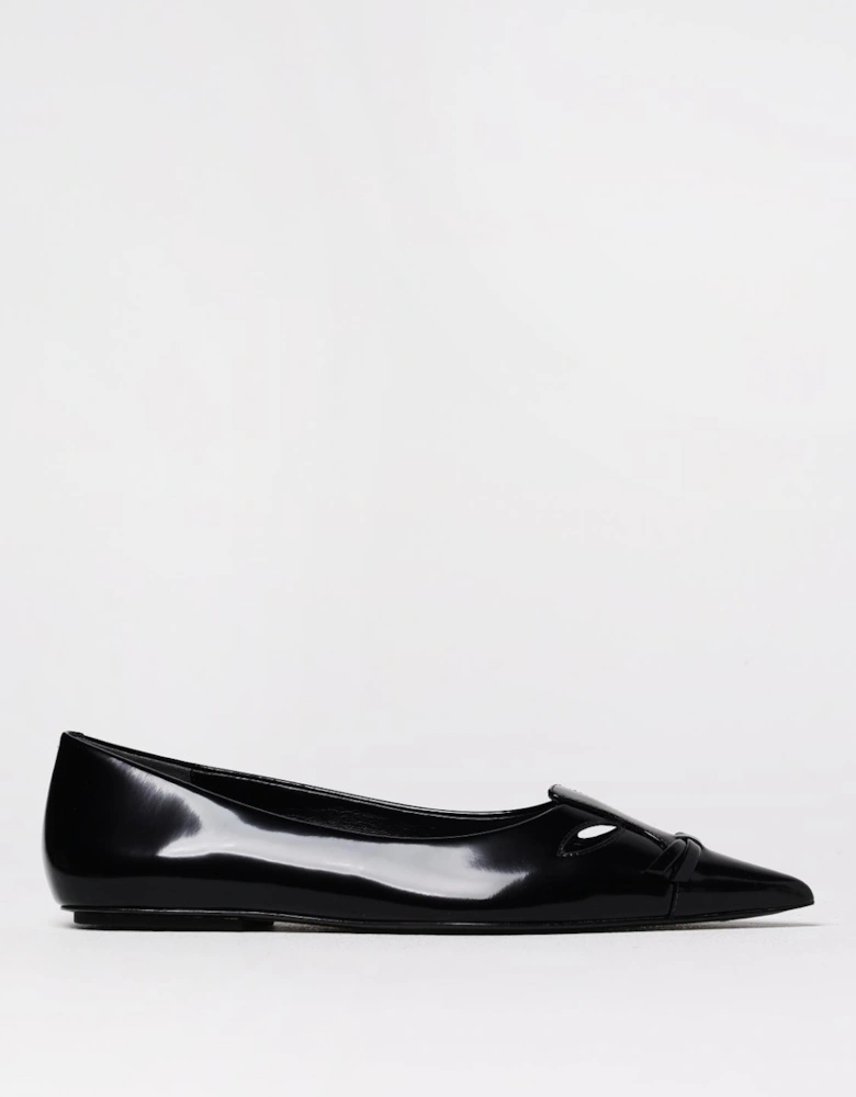 JCut Patent Leather Ballerina Flats