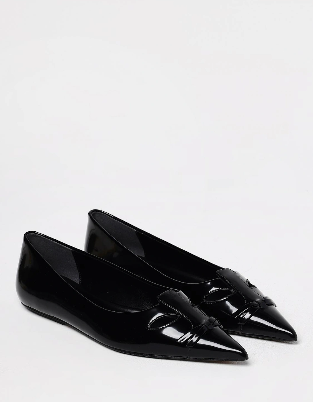 JCut Patent Leather Ballerina Flats